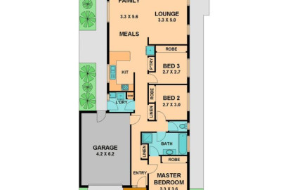Standard 2 bedroom at affordable price